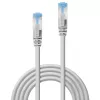 Lindy 2m Cat.6A U/UTP LSZH Kabel, Grau, 2 m, Cat6a, U/UTP (UTP), RJ-45, RJ-45, Grau
