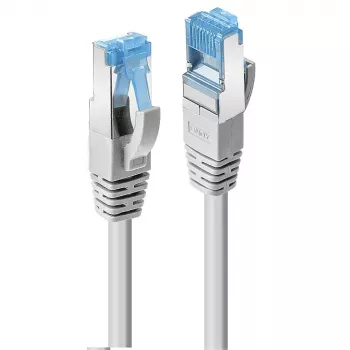 Lindy 3m Cat.6A U/UTP LSZH Kabel, Grau 10 Stück, 3 m, Cat6a, S/FTP (S-STP), RJ-45, RJ-45, Grau