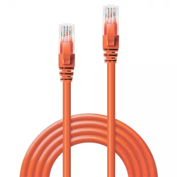 Lindy 30m Cat.6 U/UTP-Netzwerkkabel, Orange