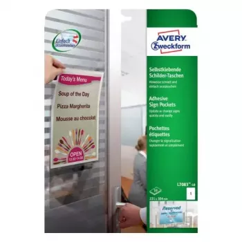 Selbstklebendes Etikett Rechteckig AVERY L7083-10
