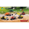 Müllwagen Lena TRUXX SM04534 Gummi Stahl Orange 2+ Jahre