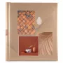 Hama Singo II Selbstklebendes Fotoalbum, 28x31 cm, 20 weiße Seiten, Terracotta (00007638)