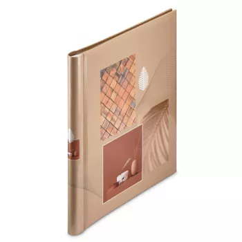 Hama Singo II Selbstklebendes Fotoalbum, 28x31 cm, 20 weiße Seiten, Terracotta (00007638)