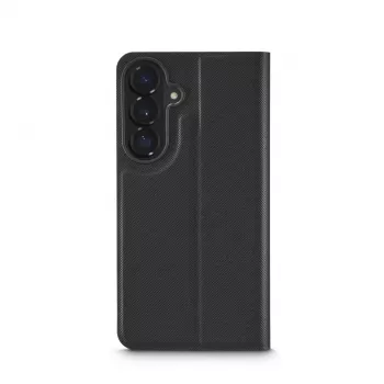 HAMA Folio-Handytasche für 17 cm (6,7 Zoll) Bildschirme — kompatibel mit Samsung Galaxy S26+, schwarz, 2 Kartenfächer, Tischständer