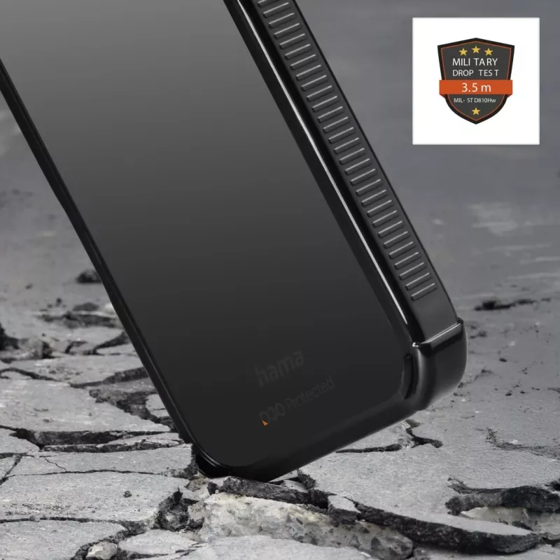 HAMA Handyhülle Hama Extreme Protect für Samsung Galaxy A37 5G — schwarz, Cover Case