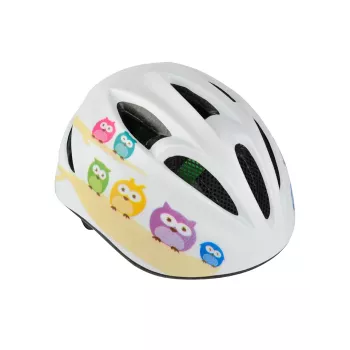 Fischer Eule Kinder-Fahrradhelm, Größe S/M