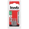 Schraubendreher-Bitsatz KWB 121227 — 3 Stk., Torx T27-Spitzen, 25 mm Länge