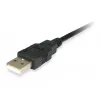 Equip USB-A auf Parallel (Centronics 36) Adapterkabel, 1,5 m, Schwarz