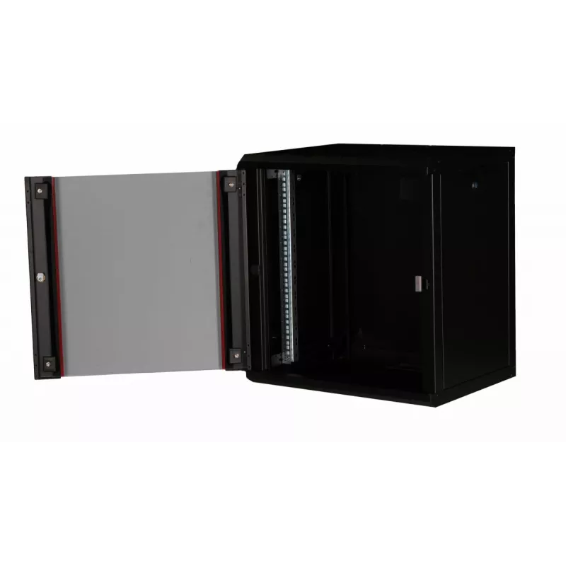 Equip Pro Mount 19-Zoll-Schrank, 12U, 600X450MM, RAL9005 Schwarz