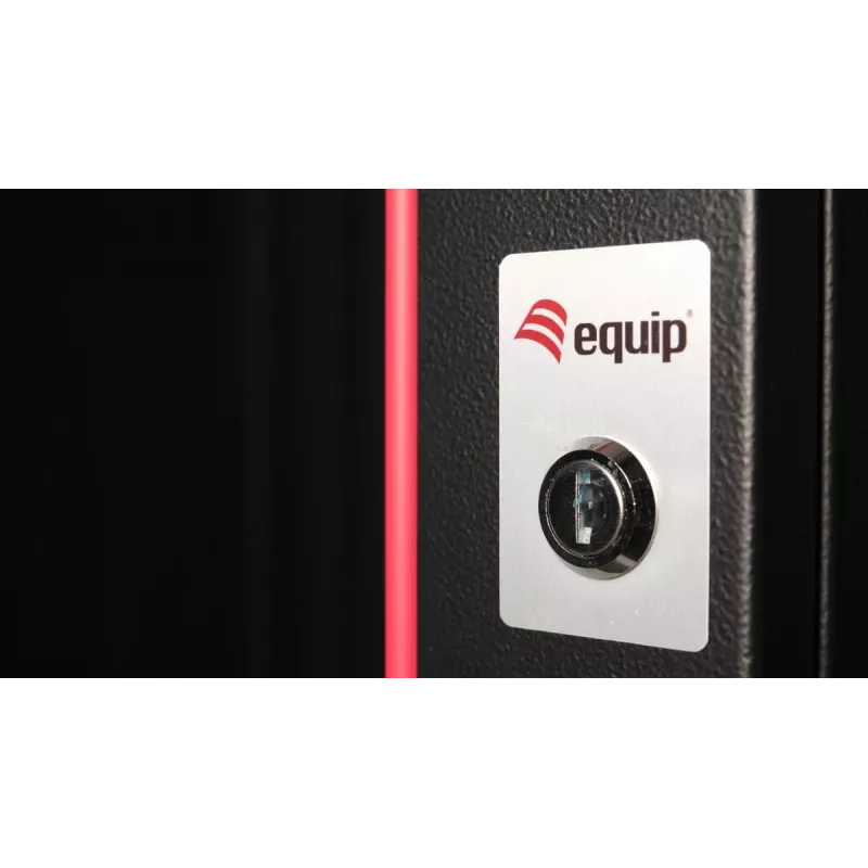 Equip Pro Mount 19-Zoll-Schrank, 12U, 600X450MM, RAL9005 Schwarz