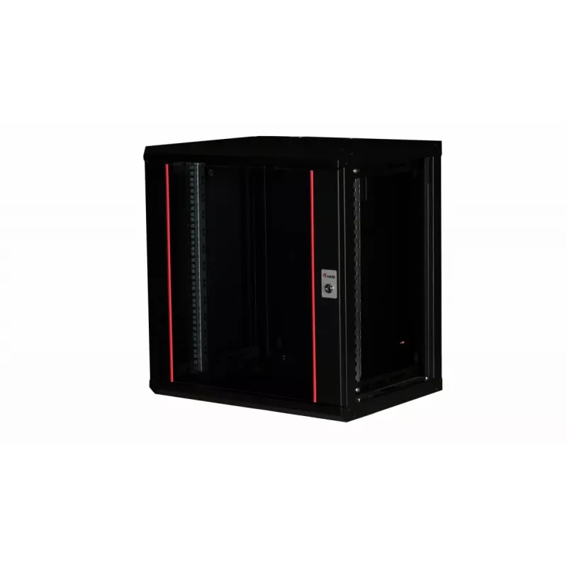 Equip Pro Mount 19-Zoll-Schrank, 12U, 600X450MM, RAL9005 Schwarz