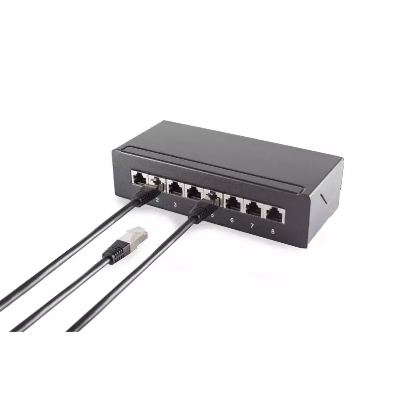 S-Conn 11135143 Cat5e doppelt geschirmtes Patchkabel, 7 m, grau