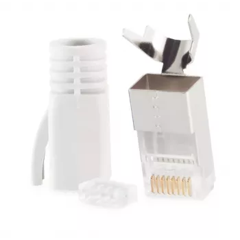 Drahtverbinder RJ-45 ShiverPeaks 72067-W Weiß