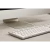 CHERRY KC 6000C FOR MAC kabelgebunden USB QWERTY Scherenschalter silber 1,8 m