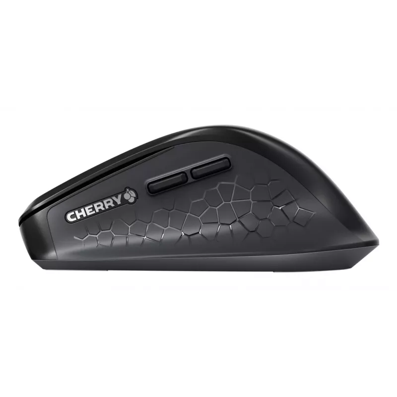 CHERRY STREAM DESKTOP COMFORT, Kabellos, RF Wireless, Scheren-Tastenschalter, AZERTY, Schwarz, Maus enthalten