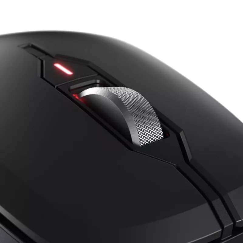 CHERRY STREAM DESKTOP COMFORT, Kabellos, RF Wireless, Scheren-Tastenschalter, AZERTY, Schwarz, Maus enthalten