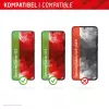 Displex Privacy Screen Protector (10H) für Samsung Galaxy S22/S23, Eco Montagerahmen, Blickschutzfilter