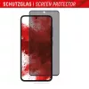 Displex Privacy Screen Protector (10H) für Samsung Galaxy S22/S23, Eco Montagerahmen, Blickschutzfilter
