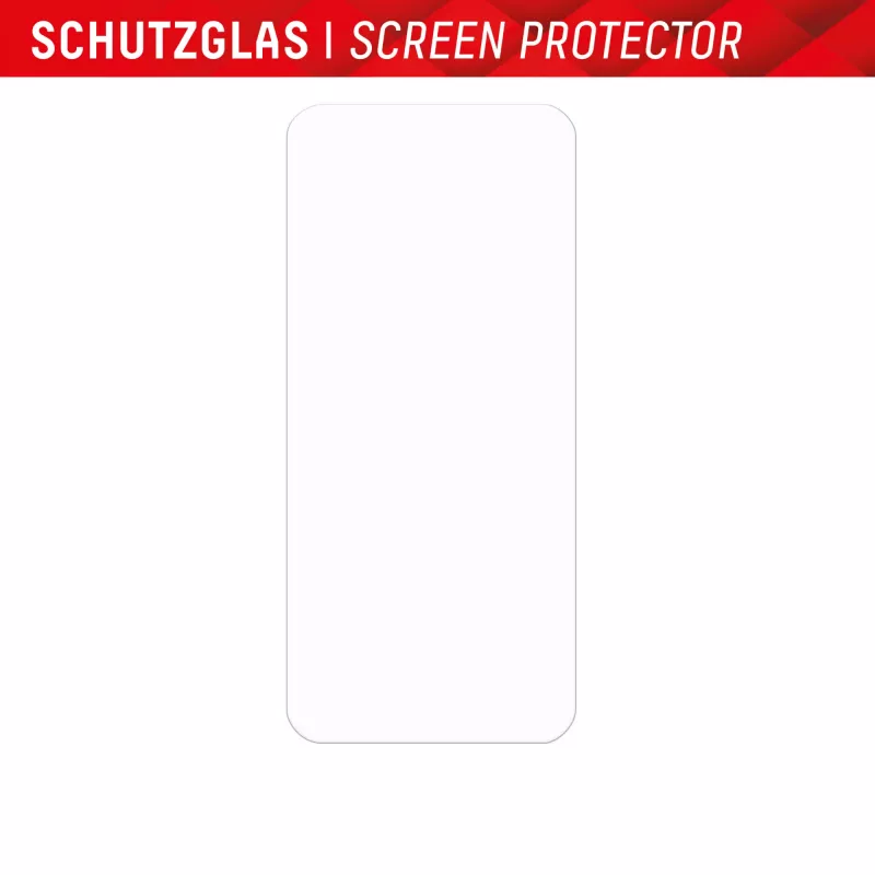 Displex Displayschutzfolie + Hülle für Samsung Galaxy A54 5G gehärtetes Glas