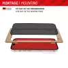 Displex Privacy Screen Protector (10H) für Samsung Galaxy S24 Ultra, Eco Mounting Frame, Sichtschutzfilter