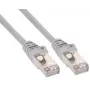 InLine Patchkabel SF/UTP Cat.5e grau 15m