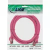 InLine Patchkabel S/FTP PiMF Cat.6 250MHz PVC Kupfer pink 0,25m