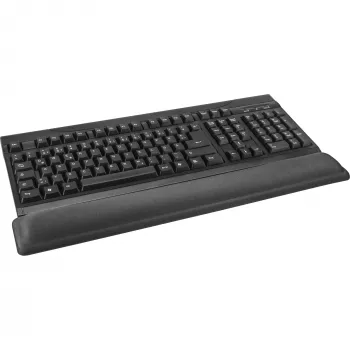 InLine 55454S Gel-Handballenauflage für Tastatur, Schwarz, 464x60x23 mm