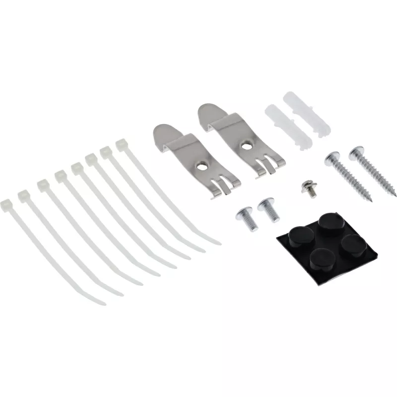 InLine Desktop-Konsolidierungspunktbox 8x Keystone RJ45, Metall, schwarz RAL9005
