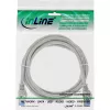 InLine Patchkabel, Cat.6A, S/FTP, TPE flexibel, grau, 1m, 1 m, Cat6a, S/FTP (S-STP), RJ-45, RJ-45, Grau