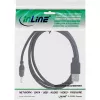 InLine USB DC power adapter Kabel, USB A male to DC 3.5x1.35mm 3m