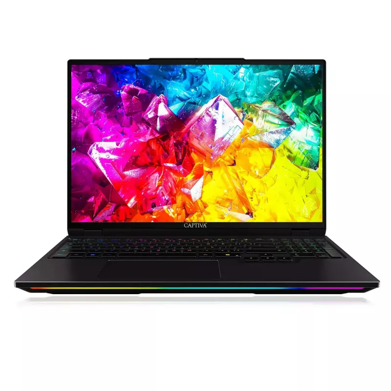 Laptop CAPTIVA 92162 16 Zoll Intel Core Ultra 9 64GB SSD Schwarz