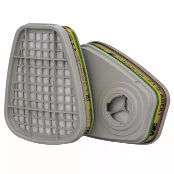3M 6059 ABEK1R Gas- und Dampffilter, 2er-Pack