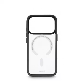 Hama Frame Protect Handyhülle 16 cm (6,3 Zoll) Cover Transparent, Schwarz