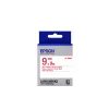 Epson Label Cartridge Standard LK-3WRN Rot/Weiß 9mm (9m), Rot auf Weiß, Japan, 9 mm, 9 m, 1 Stk., 25 mm