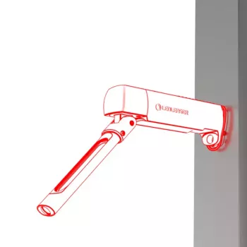 Taschen-Arbeitsleuchte Ledlenser 502736 12 W LED schwarz