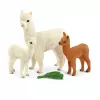 schleich WILD LIFE Alpaka-Set, Wald, Wilde Tiere / Abenteuerspielzeug, 3 Jahr(e), Braun, Weiß