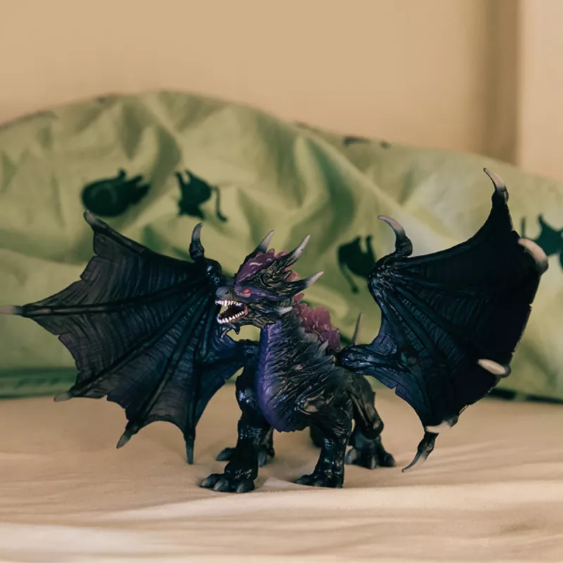 Spielzeug Schleich ELDRADOR CREATURES Schattendrache Schwarz Lila 70152
