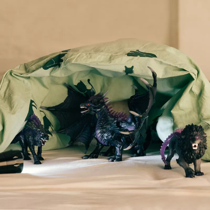 Spielzeug Schleich ELDRADOR CREATURES Schattendrache Schwarz Lila 70152