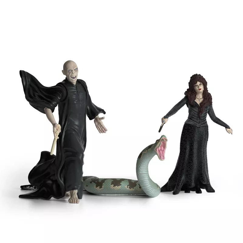 Figurenset Schleich Lord Voldemort Nagini Bellatrix Lestrange Mehrfarbig