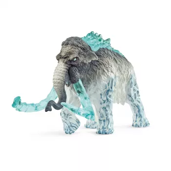 Spielfigur Schleich Frost-Mammut Modell 70829, detailreiche Sammler-Tierfigur