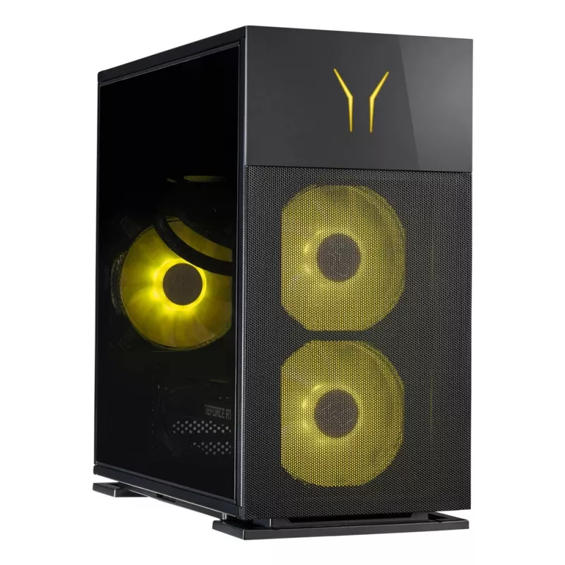 ERAZER Hunter X30 MD35479 Intel Core Ultra 7 265F 32 GB DDR5-SDRAM 2 TB SSD NVIDIA GeForce RTX 5070 Ti Windows 11 Home Desktop-PC Schwarz