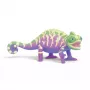 schleich Caspar das Chamäleon in Regenbogenfarben, 3 Jahre, Mehrfarbig, Kunststoff
