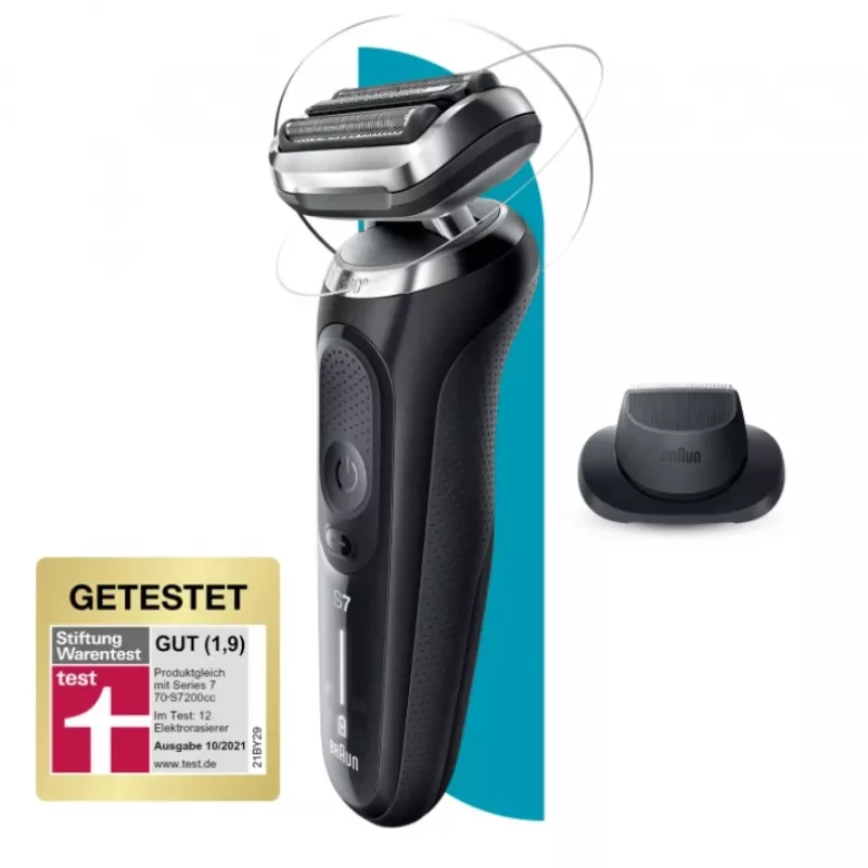 Braun Series 7 71-N1200s Folienrasierer Trimmer Edelstahl