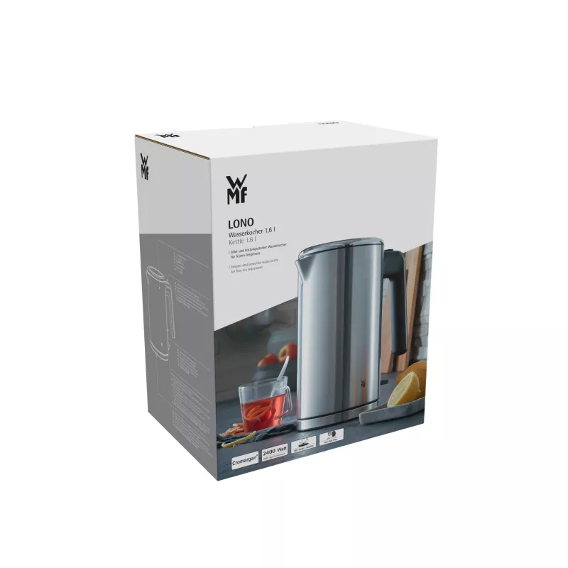 WMF Lono 0413130011 Wasserkocher 1,6 l 2400 W Edelstahl