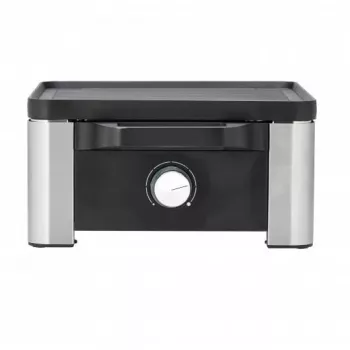 WMF 61.3024.5155 Raclettegrill 4 Personen Schwarz, Edelstahl