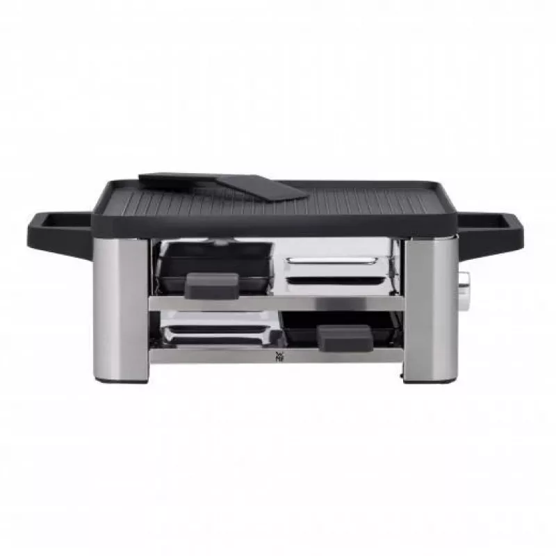 WMF 61.3024.5155 Raclettegrill 4 Personen Schwarz, Edelstahl