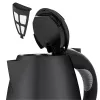 WMF Stelio 0413020072 Wasserkocher 1,7 l 2400 W Schwarz