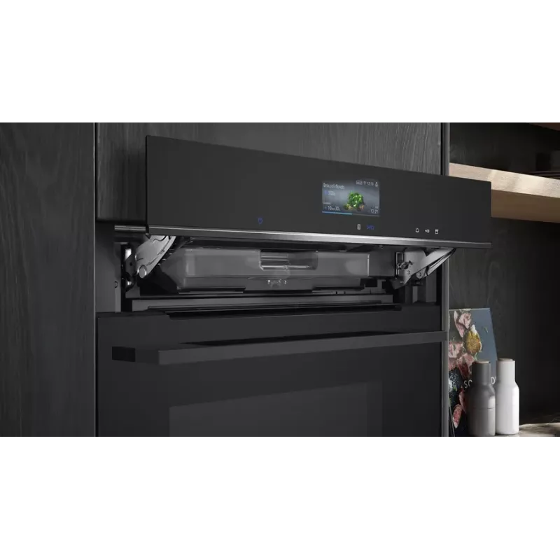 Siemens HR776G1B1 Backofen 71 L 3600 W Schwarz, Edelstahl