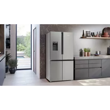 Siemens KF96DPPEA side-by-side refrigerator Freestanding 574 L Stainless steel