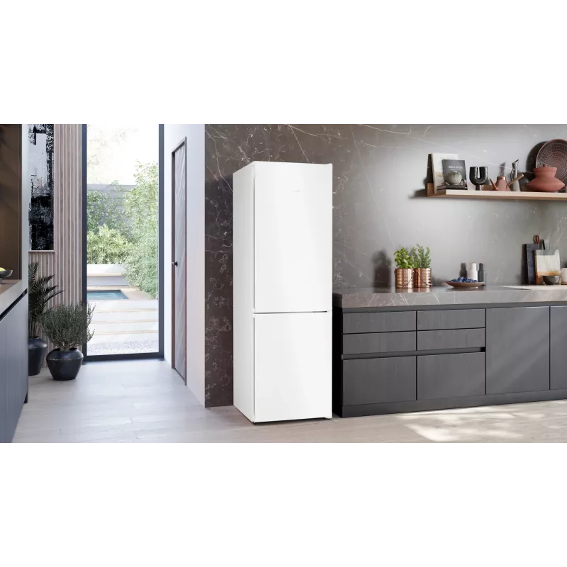 Siemens iQ300 KG36N2WCF Kühl-Gefrierkombination Freistehend 321 L Weiß